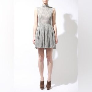 OPENING CEREMONY
High Collar Pleated Dress (17)